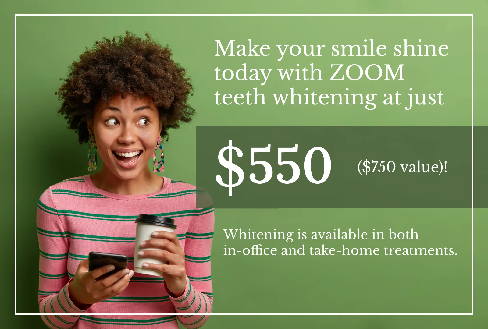 Zoom Teeth Whitening special offer